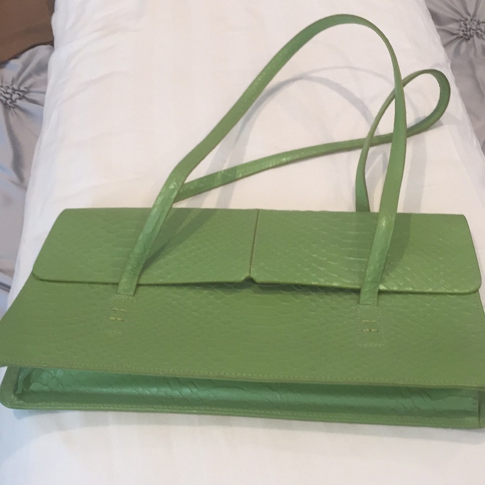 Alfani alligator pattern leather purse